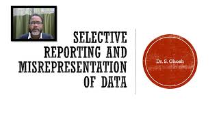 Selective Reporting and Misrepresentation of Data [upl. by Eimat]