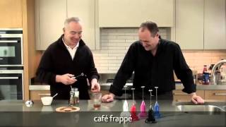 How to make a frappé coffee using an aerolatte milk frother [upl. by Weaver485]