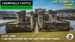 Caerphilly Castle  The Largest in Wales 2nd in Britain [upl. by Adnowat]