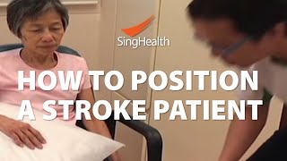 How To Position A Stroke Patient [upl. by Murvyn]