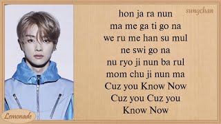 NCT U  Know Now Easy Lyrics [upl. by Nnaitak]