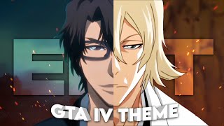 Aizen x Urahara  GTA IV Theme Edit [upl. by Rosene221]